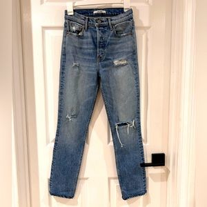 GRLFRND Karolina Distressed Jeans - Size 25 - Women’s